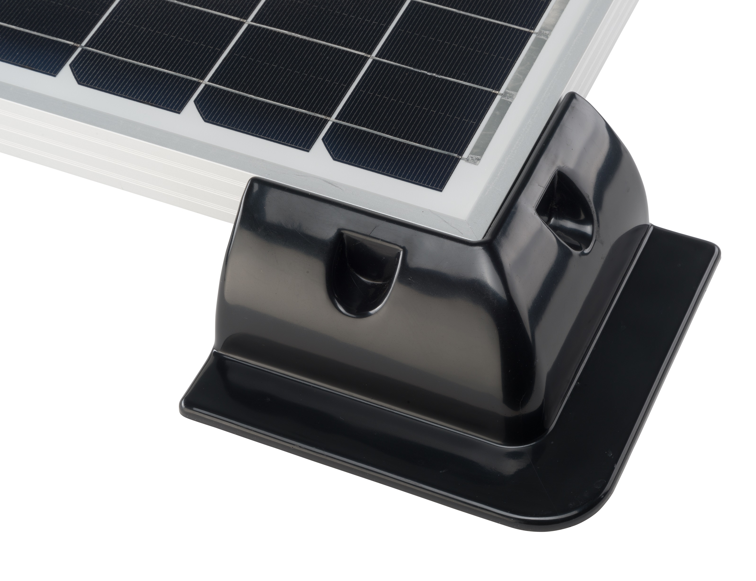 4X Solar Panel Montage Halterung Aus Weißem Kunststoff Ecke Set Kit Für Rv  F2N3 