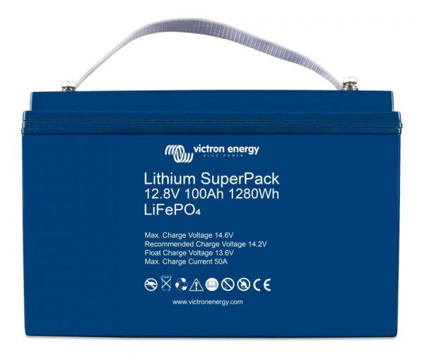 Victron Energy Lithium SuperPack 12,8V 100 Ah (High Current)